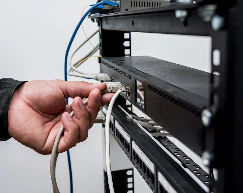 Experienced electrician providing professional electrical service